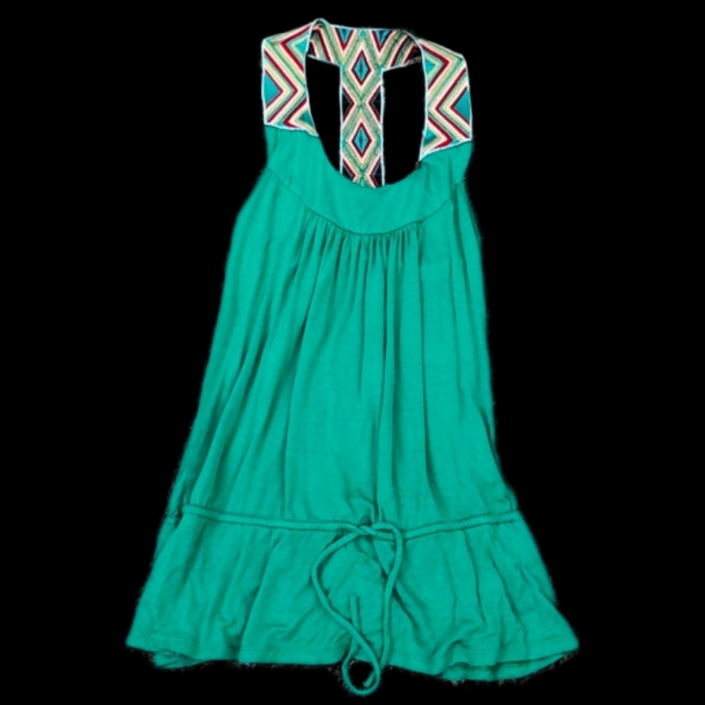 Just Ginger embroidered top, sz. M